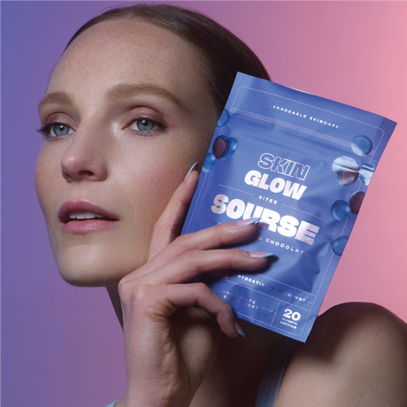 Collagen Infused Dark Chocolate Bites | Sourse Glow Bites