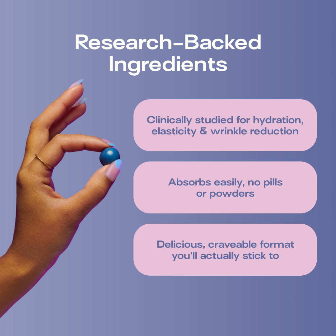 Collagen Infused Dark Chocolate Bites | Sourse Glow Bites