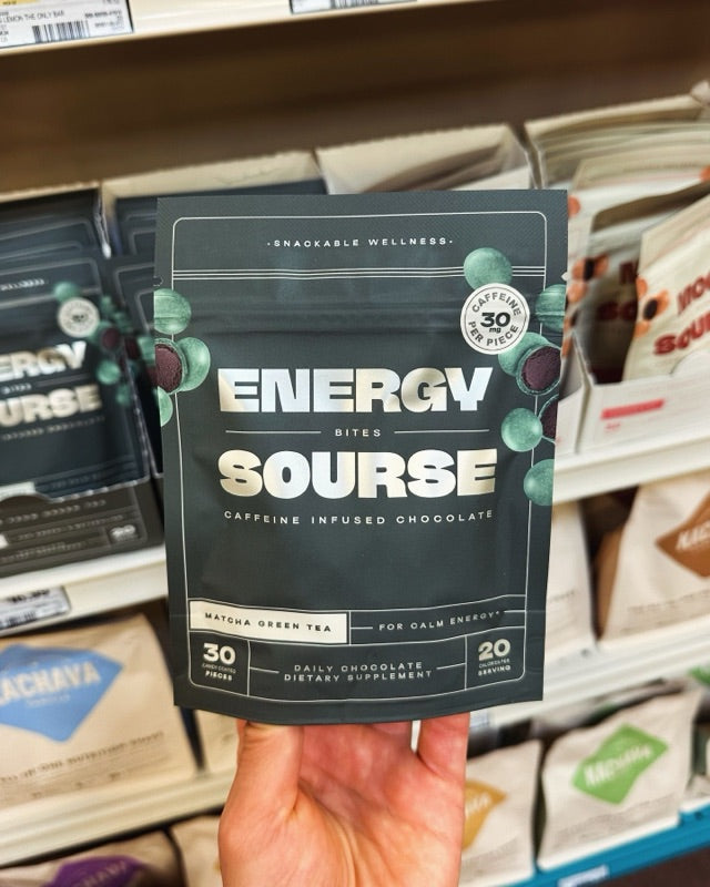 Energy Bites on a store shelf