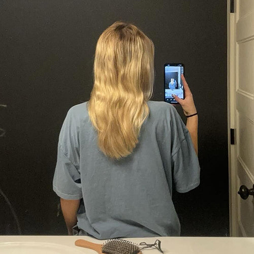 Customer hair before