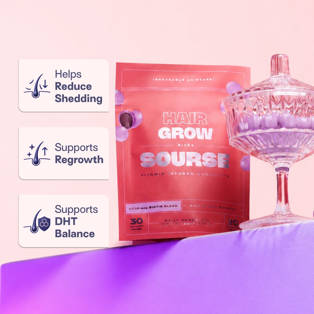 Hair Grow Bites pouch